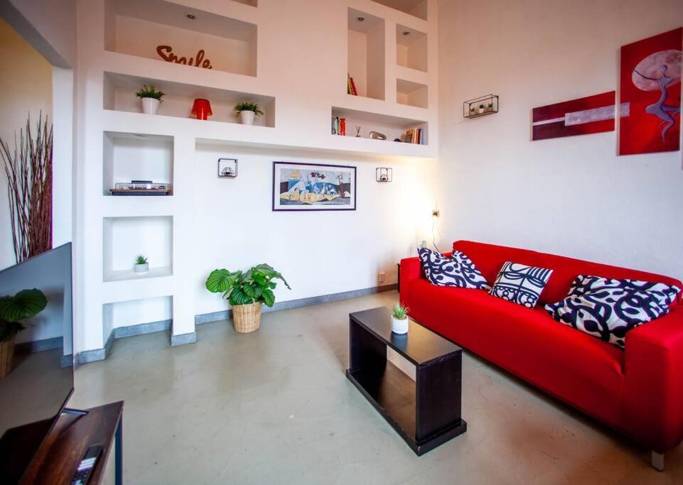 דירות רומא Red House Ostiense Historic Building מראה חיצוני תמונה