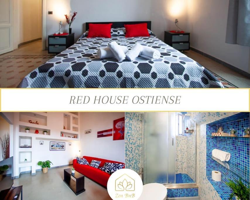 דירות רומא Red House Ostiense Historic Building מראה חיצוני תמונה
